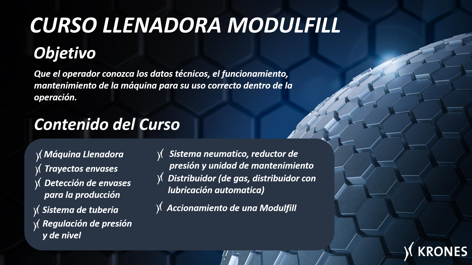 Curso Llenadora Modulfill